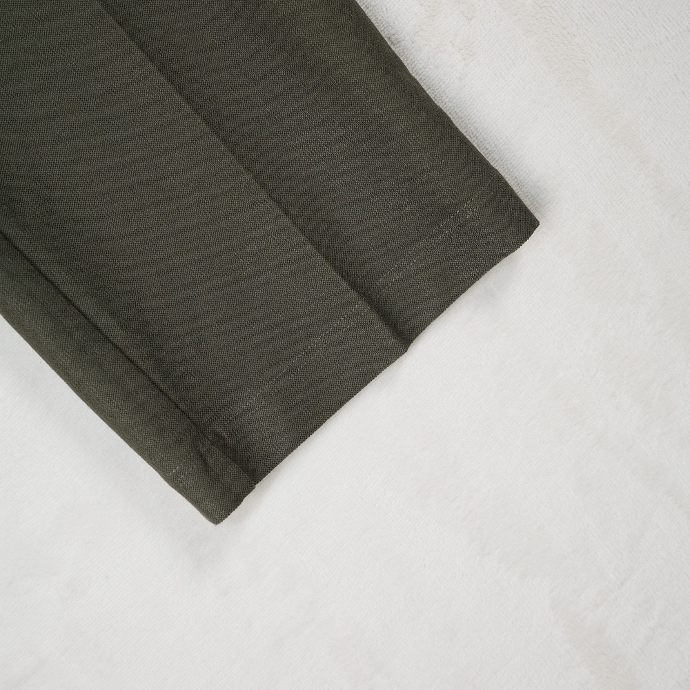 Eileen Fisher The System Green Stretch Crepe Slim Leg Pull On Pants Size Small - Picture 4 of 7